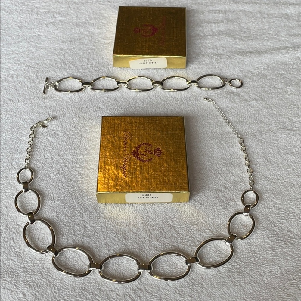 NWT Premier Designs Gilford necklace & bracelet